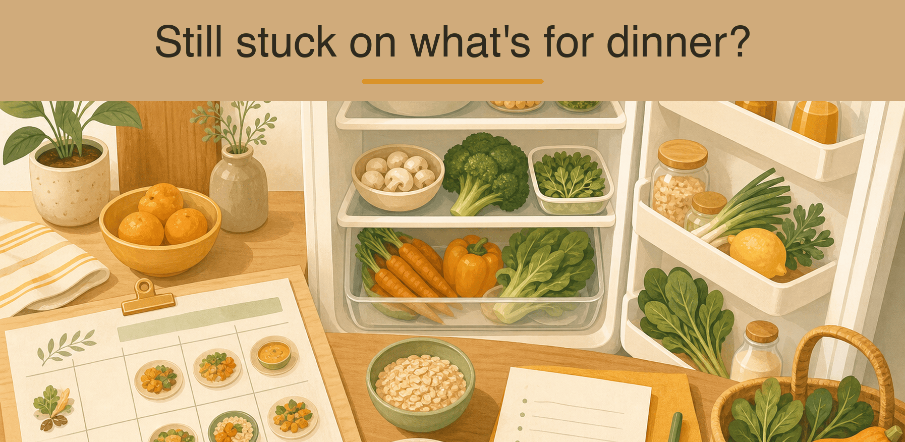 CookCanvas overview: AI weekly meal plans, fridge photo scan, smart shopping list, source-traceable nutrition